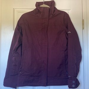 Maroon Columbia soft shell jacket